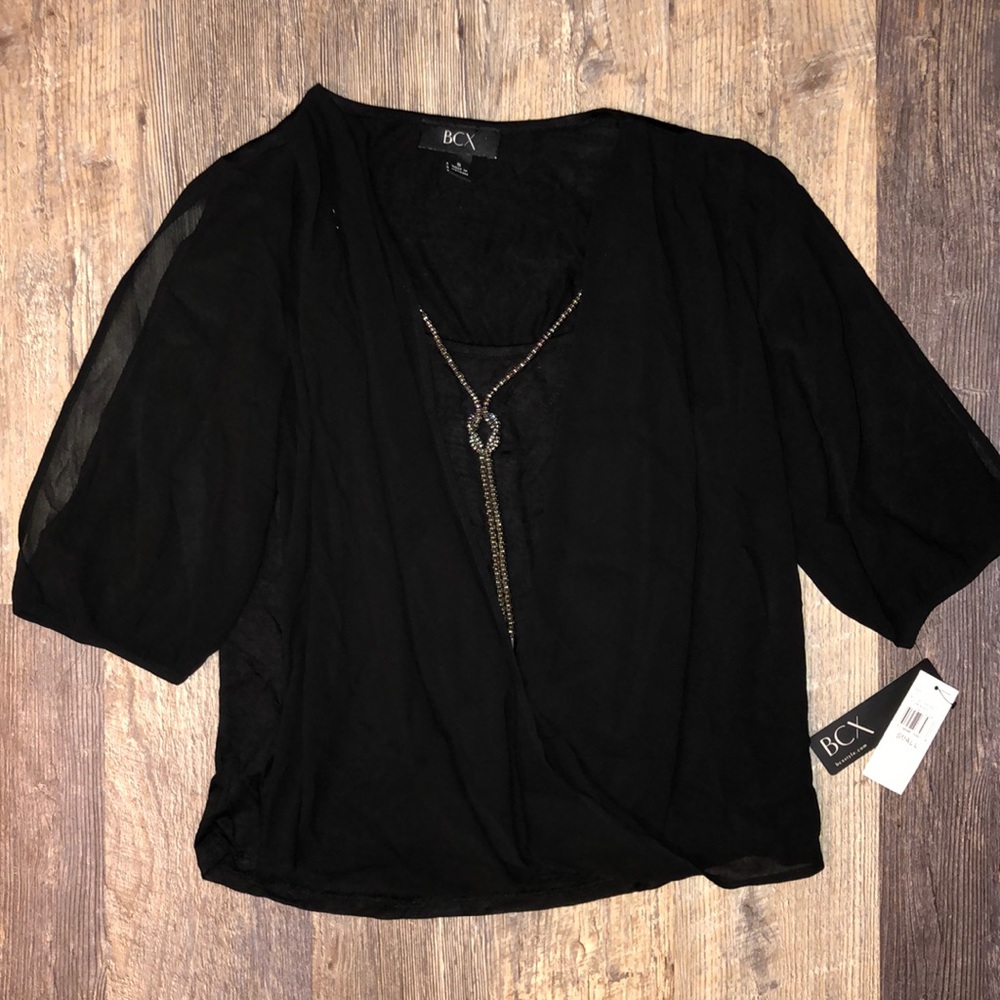 NWT BCX cold shoulder dress top💫